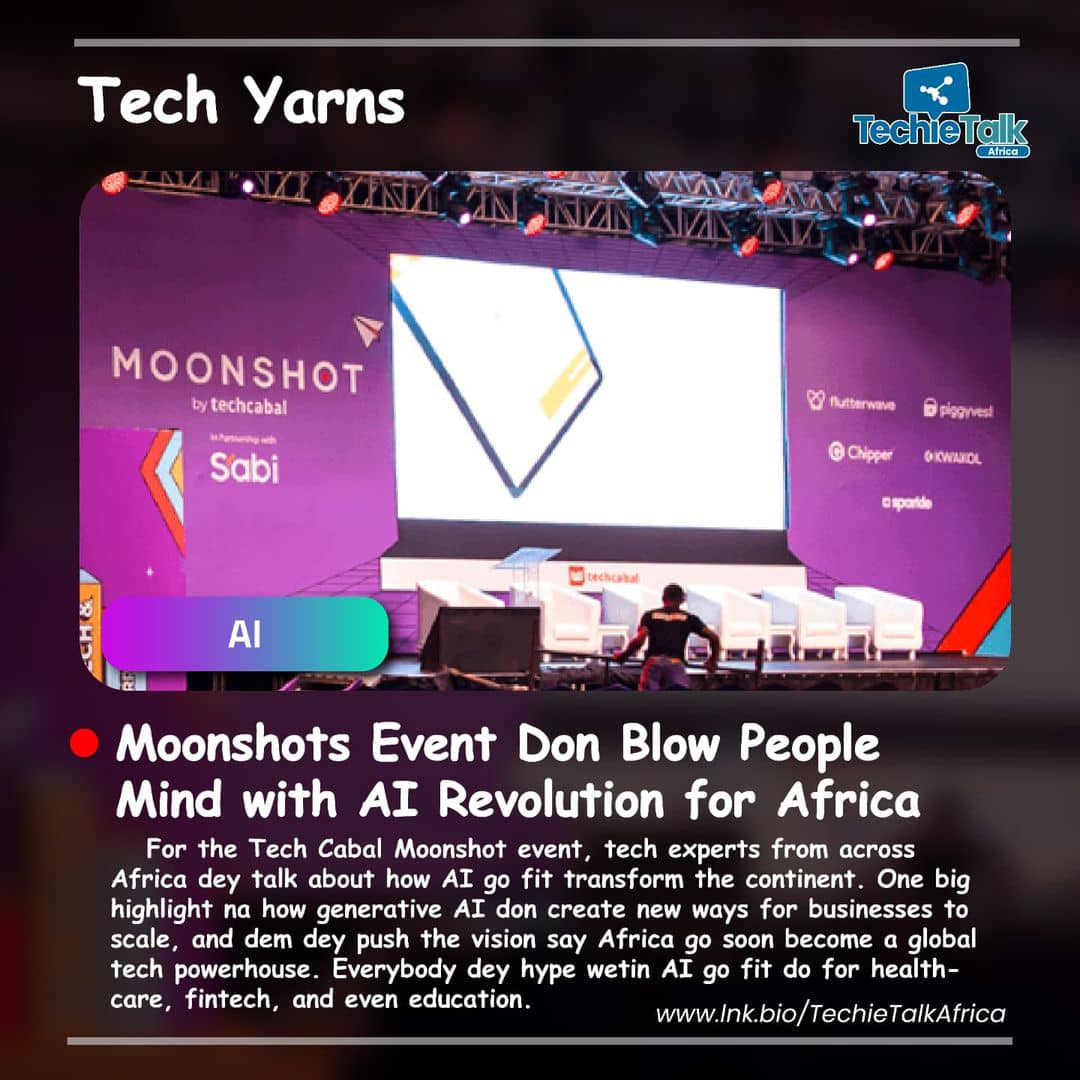 Moonshot event Don blow people mind with AI Revolution for Africa